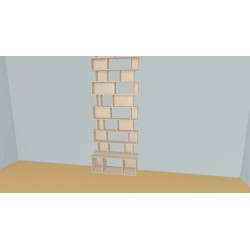 Bookshelf  (H272cm - W113 cm)