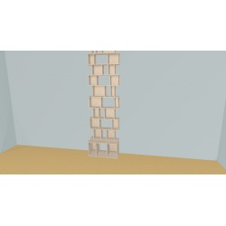 Bookshelf  (H269cm - W82 cm)