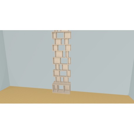 Bookshelf  (H269cm - W82 cm)
