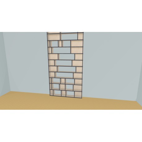Bibliotheek  (H270cm - B150 cm)