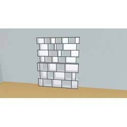 Bookshelf  (H215cm - W180 cm)