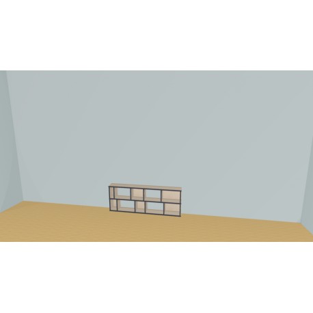 Bibliotheek  (H49cm - B150 cm)