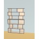 Bookshelf  (H191cm - W129 cm)