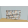 Bookshelf  (H176cm - W317 cm)