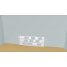 Bookshelf  (H82cm - W243 cm)