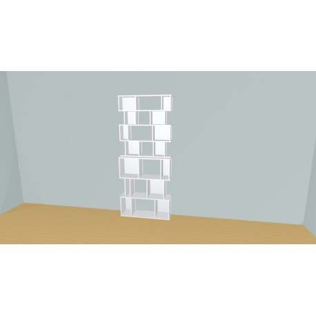 Bibliotheek  (H212cm - B100 cm)