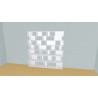 Custom bookcase  (H203cm - W224 cm)