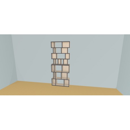Bookshelf  (H218cm - W100 cm)