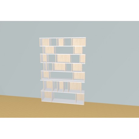 Bookshelf  (H203cm - W156 cm)