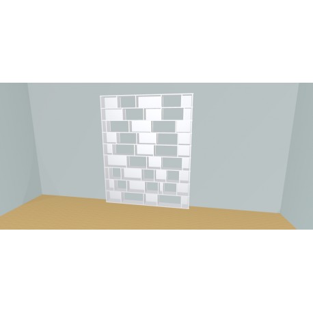 Bookshelf  (H228cm - W203 cm)