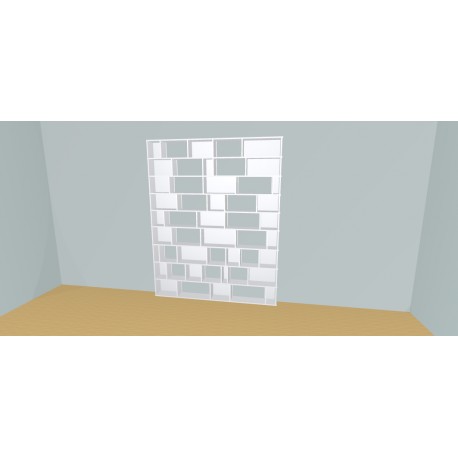 Bookshelf  (H228cm - W203 cm)