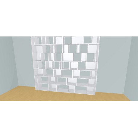 Bibliotheek  (H252cm - B319 cm)