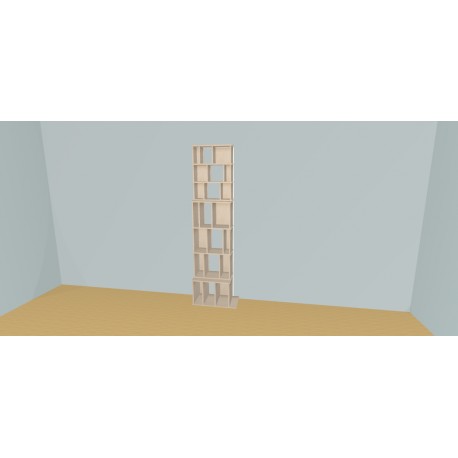 Bibliotheek  (H220cm - B60 cm)