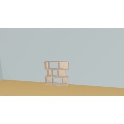 Bookshelf (H109cm - W110 cm)