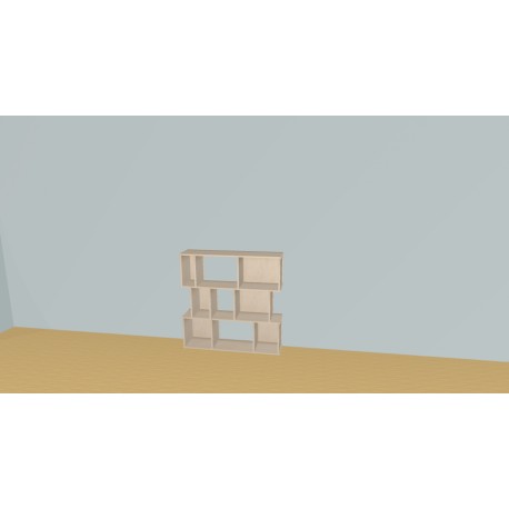 Bibliotheek  (H109cm - B110 cm)