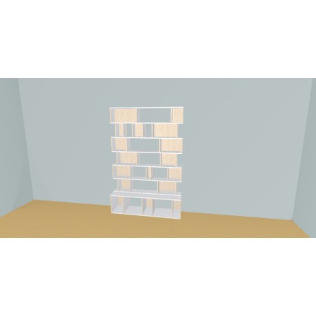 Bookshelf (H200cm - W150 cm)