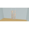 Custom bookcase  (H191cm - W100 cm)