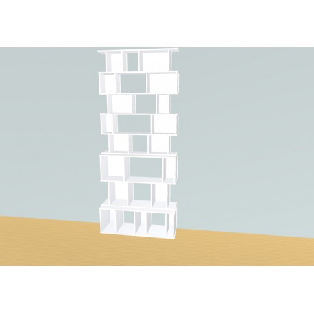 Custom bookcase  (H247cm - W105 cm)