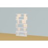 Custom bookcase  (H196cm - W114 cm)