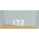 Custom bookcase  (H103cm - W205 cm)