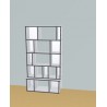 Custom bookcase  (H183cm - W97 cm)