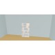 Custom bookcase  (H156cm - W100 cm)