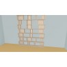 Custom bookcase  (H324cm - W243 cm)