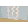 Custom bookcase  (H324cm - W243 cm)