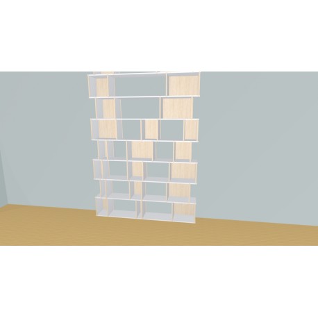 Custom bookcase  (H324cm - W180 cm)