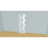 Custom bookcase  (H212cm - W80 cm)