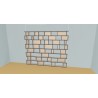 Custom bookcase  (H208cm - W289 cm)