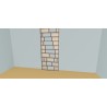 Custom bookcase  (H252cm - W120 cm)