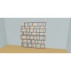 Custom bookcase  (H212cm - W230 cm)