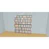 Custom bookcase  (H212cm - W230 cm)