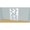Custom bookcase  (H230cm - W189 cm)