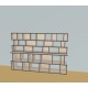 Custom bookcase  (H150cm - W250 cm)
