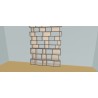 Custom bookcase  (H318cm - W200 cm)