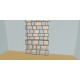 Custom bookcase  (H263cm - W190 cm)