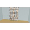 Custom bookcase  (H263cm - W190 cm)
