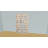 Custom bookcase  (H220cm - W160 cm)