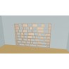 Custom bookcase  (H192cm - W325 cm)