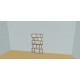 Custom bookcase  (H156cm - W100 cm)