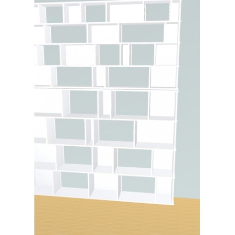 Custom bookcase  (H248cm - W199 cm)