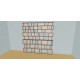 Custom bookcase  (H239cm - W270 cm)