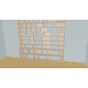 Custom bookcase  (H290cm - W318 cm)