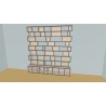 Custom bookcase  (H239cm - W250 cm)