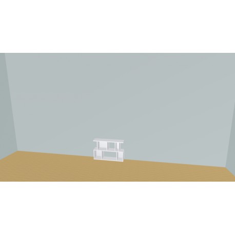 Boekenkast op maat  (H49cm - B83 cm)
