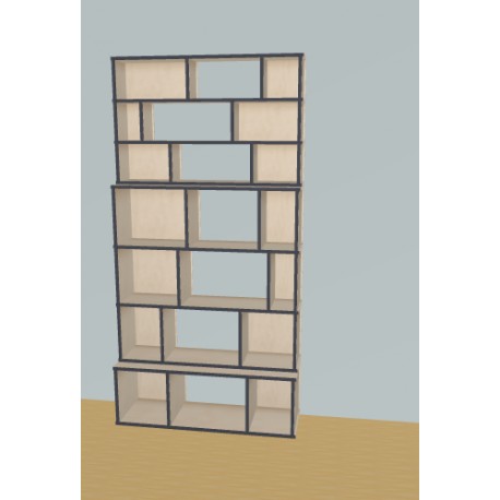 Bookshelf (H220cm - W111 cm)