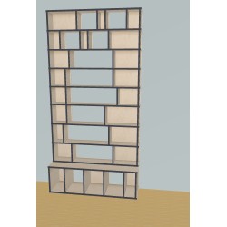 Bookshelf (H239cm - W120 cm)