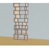 Custom bookcase  (H251cm - W100 cm)